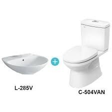 Bộ thiết bị vệ sinh Inax C-504VAN+L-285V