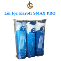 Bộ Thô 123 Smax Pro  Karofi Công Nghệ Mới Giúp Tăng Tuổi Thọ Lõi Lọc,X2 Hiệu Quả Lọc,Dùng Máy RO