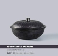 Bộ Thố Có Nắp Nhám 10" | BL439-10