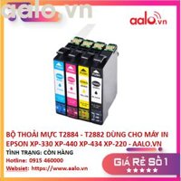 BỘ THOẢI MỰC T2884 - T2882 DÙNG CHO MÁY IN EPSON XP-330 XP-440 XP-434 XP-220 CHÍNH HÃNG MỚI 100% - AALO.VN