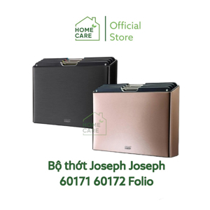 Bộ thớt Joseph Joseph 60170 Folio steel màu inox
