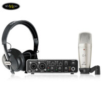 Bộ Thu Âm Behringer U-Phoria Studio Pro (Soundcard UMC202HD + Mic C1 + Tai Nghe HPS5000)