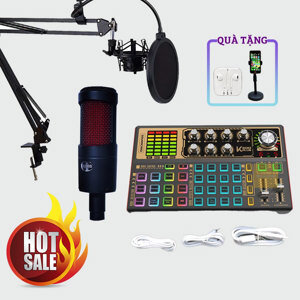 Bộ thu âm K300 + Micro TH2068