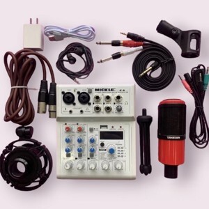 Bộ thu âm Mixer E4 + Micro K320