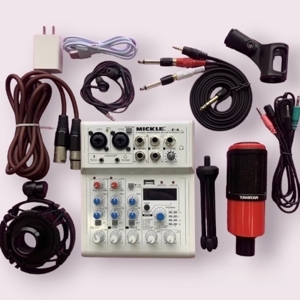 Bộ thu âm Mixer E4 + Micro K320