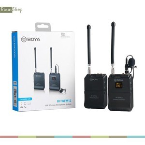 Bộ thu âm wireless VHF Boya BY-WFM12