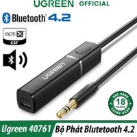 Bộ Thu Bluetooth 4.2 Hỗ Trợ APTX Ugreen 40761 Chính Hãng