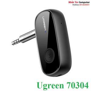 Bộ thu bluetooth 5.0 sử dụng trên ô tô, loa chính hãng hỗ trợ APTX Ugreen 70304