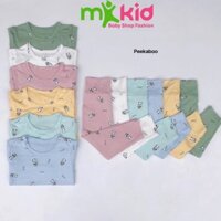 Bộ Thu Đông Dài Tay Cho Bé 💖 Bộ Thun Lạnh Dài Tay Cho Bé Trai Bé Gái với họa tiết Gấu Panda siêu dễ thương .