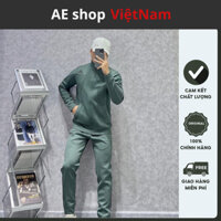 Bộ thu đông nam adidas Ae Shop VN947, Set quần áo thể thao kéo khoá 2024