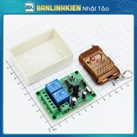 Bộ Thu Học Lệnh RF315 1 Kênh DC12V Kèm Điều Khiển Từ Xa Tìm Xe Trung Cư