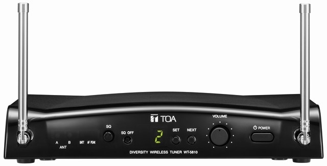 Bộ thu không dây UHF để bàn TOA WT 5810