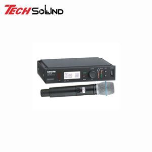 Bộ thu kỹ thuật số và bộ phát đôi kèm micro không dây cầm tay Shure ULXD24/B87C