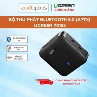 Bộ thu phát Bluetooth 5.0 (APTX) UGREEN 70158 - Pin 15h - Chính hãng - BH 12 tháng