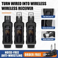 Bộ thu phát hệ thống micro không dây U2 2.4Ghz 0V / 48V cho nhạc cụ micro ngưng tụ động