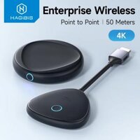 Bộ thu phát hình ảnh không dây Hagibis Wireless HDMI-compatible Transmitter and Receiver Enterprise 4K Extender Kit Display Adapter Dongle Casting Video Audio(HDMI không dây)