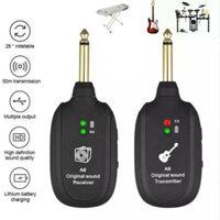 Bộ Thu Phát Tín Hiệu Không Dây wireless Phạm Vi 50M Cho Đàn Guitar Điện/Violin/Violin và các loại nhạc cụ khác