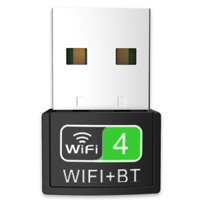 Bộ Thu Sóng Wifi 2.4G và Bluetooth 5.0, USB Wifi USB Bluetooth cho Máy tính, Laptop