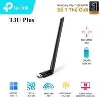 Bộ thu sóng Wifi TP-Link Archer T3U Plus Băng Tần Kép AC1300 - Hàng Chính Hãng BH 2 Năm