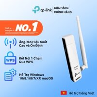 Bộ thu sóng WiFi USB TP-Link TL-WN722N chuẩn N 150Mbps - Hàng Chính Hãng
