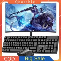 Bộ thu USB kết hợp bàn phím và chuột không dây 2.4G cho PC / Laptop / Windows