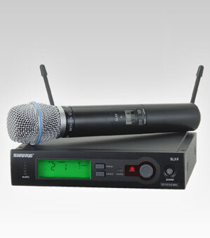 Bộ thu và micro không dây Shure SLX24A/Beta87