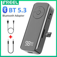 Bộ thu và phát Bluetooth 5.3 FREEL cho hộp TV / PC / nhạc ô tô, v.v. Thẻ cắm có thể được sử dụng để phát lại Bluetooth, phát lại giảm tiếng ồn cắm & chạy, thời gian sử dụng dài 20 giờ