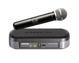 Bộ thu và phát kèm micro không dây cầm tay Shure PG24/PG58
