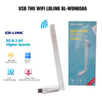 Bộ thu wifi LB-Link AC650M dùng cho pc, laptop giúp tăng tốc độ wifi chuyên dụng cho chơi game online