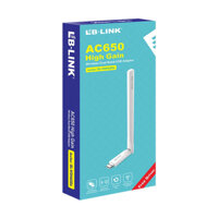 Bộ thu wifi LB-Link AC650M dùng cho pc, laptop giúp tăng tốc độ wifi chuyên dụng cho chơi game online, xem video