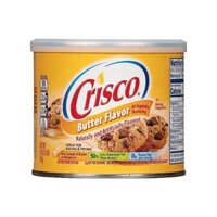 Bơ Thực Vật, All-Vegetable Shortening, Butter Flavor, 16 oz (453g) - CRISCO