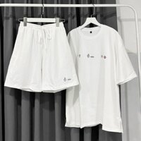 Bộ Thun Cộc Tay Nữ🌸 Set đồ mặc hè form rộng, quần short kèm áo phông in hình cá tính Ulzzang 🌸 TP