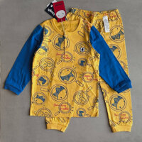 Bộ thun cotton xanh vàng Allo&Lugh [Size 100]