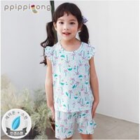 Bộ thun lạnh bé gái Cogibie xuất Hàn, VN xuất xịn (Size 130)