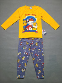 Bộ thun tay dài in paw patrol đội chó cứu hộ vải cotton cao cấp mềm mại dày vừa ấm áp cho bé trai