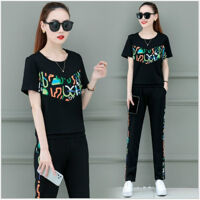 BỘ THUN THỂ THAO HỌA TIẾT 3D TAY NGẮN - L