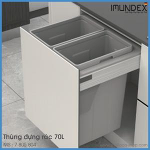 Bộ thùng rác và nắp tủ cánh mở 600mm 7 805 804