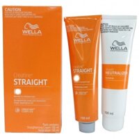 Bộ thuốc duỗi tóc Wella Straighten It 100mlx2 - tự duỗi ép tóc tại nhà
