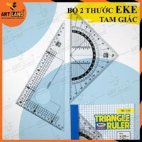 Bộ thước Eke tam giác WinQ - Triangle ruler - Bộ Tam giác Eke