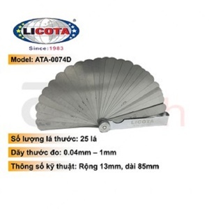 Bộ thước lá đo khe hở Licota ATA-0074D