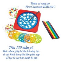 Bộ thước vẽ hình sáng tạo First classroom 180k