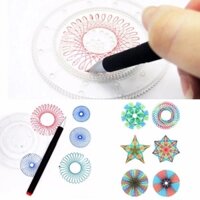 Bộ thước vẽ họa tiết sáng tạo Spirograph  No:2144 hàng loại 1