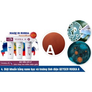 Bộ tiền xử lý cho máy lọc nước ion kiềm Geyser Vuoxa A