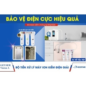 Bộ tiền xử lý cho máy lọc nước ion kiềm Geyser Vuoxa A