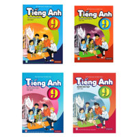 Bộ Tieng Anh Lop 9 (4q) - Không kèm đĩa - Kèm 4 giấy bao