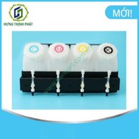 Bộ tiếp mực ngoài-hệ thống mực 4 màu dùng cho máy in phun Epson khổ lớn