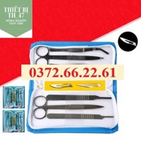 Bộ tiểu phẫu 9 món chuyên dùng cho phòng lab thủy sản