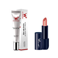 Bộ tinh chất dưỡng da ngăn ngừa và chăm sóc làm da mụn &amp; Son lì Its Well Plus - 01 Hồng Đất