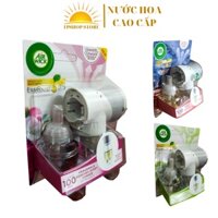 Bộ tinh dầu Air Wick chính hãng và máy khuếch tán tinh dầu mini Air Wick từ thiên nhiên giúp thơm phòng đuổi muỗi 19ml