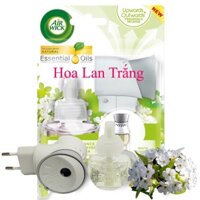 Bộ tinh dầu cắm điện Airwick hương lan trắng